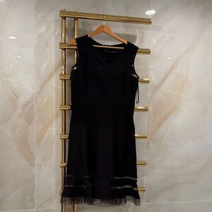 Elegant Black Sleeveless Dress